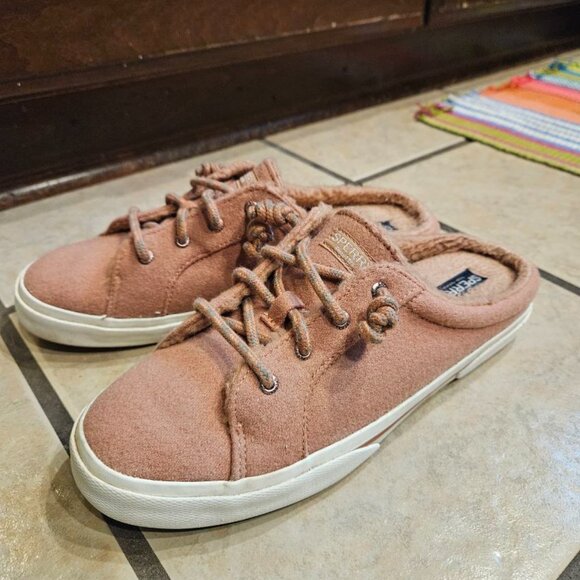 Sperry Pier Wave Mule Teddy Mauve, women's - Picture 4 of 7